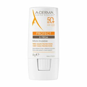 A-DERMA Ochranná tyčinka na opalování SPF 50+ Protect X-Trem (Invisible Sun Stick) 8 g obraz