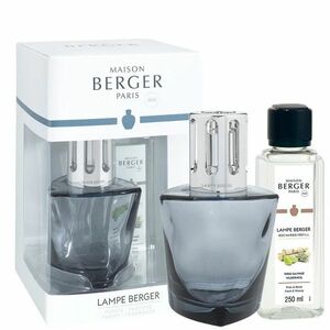 Maison Berger Paris Dárková sada katalytická lampa Terra černá + náplň Divočina 250 ml obraz