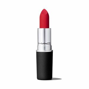 MAC Cosmetics Matná vyživující rtěnka Powder Kiss (Lipstick) 3 g Werk Werk werk obraz