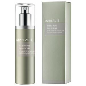 M2 Beauté Revitalizační pleťové sérum ve spreji Hyaluron & Collagen Ultra Pure Solutions (Facial Nano Spray) 75 ml obraz