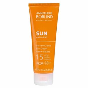 ANNEMARIE BORLIND Opalovací krém s anti-age efektem SPF 15 Sun Anti Aging (Sun Cream) 75 ml obraz