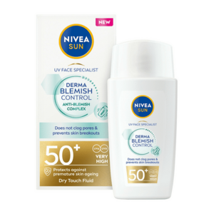 Nivea Ochranný pleťový krém Specialist Derma Skin Clear SPF 50+ 40 ml obraz