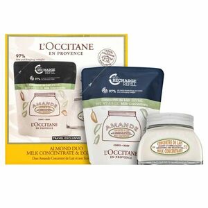 L'Occitane en Provence Dárková sada vyhlazující tělové péče Milk Concentrate Set obraz