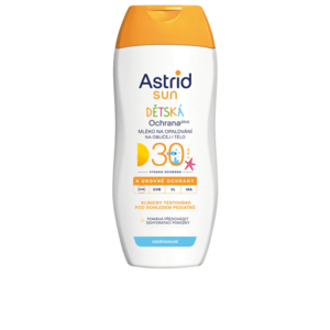 Astrid Dětské mléko na opalování SPF 30 Sun 200 ml obraz