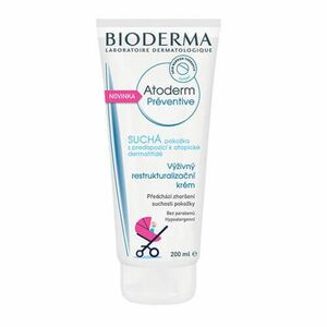 Bioderma Výživný restrukturalizační krém pro suchou pokožku Atoderm (Atoderm Préventive) 200 ml obraz