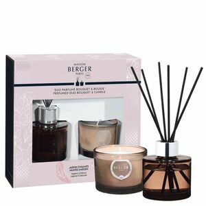 Maison Berger Paris Dárková sada aroma difuzér Joy Zahrada agáve Garden of Agaves 80 ml + svíčka 80 g obraz