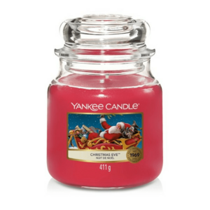 Yankee Candle Aromatická svíčka Classic střední Christmas Eve 411 g obraz