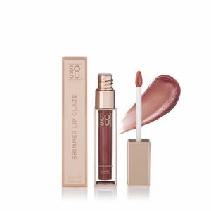 SOSU Cosmetics Lesk na rty Shimmer (Lip Glaze) 6 ml Rose Gold obraz