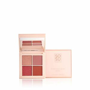 SOSU Cosmetics Paletka očních stínů Berry (Eyeshadow Quad) 4, 8 g obraz