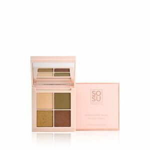 SOSU Cosmetics Paletka očních stínů Green (Eyeshadow Quad) 4, 8 g obraz