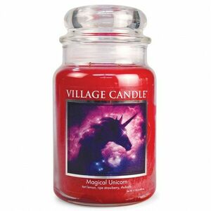 Village Candle Vonná svíčka ve skle Magický jednorožec (Magical Unicorn) 602 g obraz