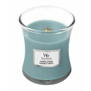 WoodWick Vonná svíčka váza Evergreen Cashmere 85 g obraz