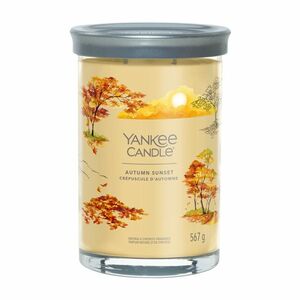 Yankee Candle Aromatická svíčka Signature tumbler velký Autumn Sunset 567 g obraz