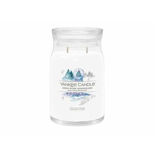 Yankee Candle Aromatická svíčka Signature sklo velké Snow Globe Wonderland 567 g obraz