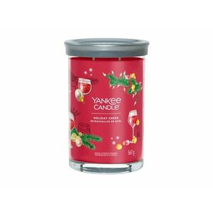 Yankee Candle Aromatická svíčka Signature tumbler velký Holiday Cheer 567 g obraz