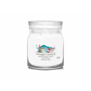 Yankee Candle Aromatická svíčka Signature sklo střední Magical Bright Lights 368 g obraz