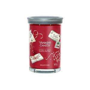 Yankee Candle Aromatická svíčka Signature tumbler velký Letters to Santa 567 g obraz