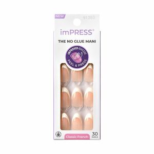 KISS Samolepící nehty ImPRESS Nails - Everlasting 30 ks obraz