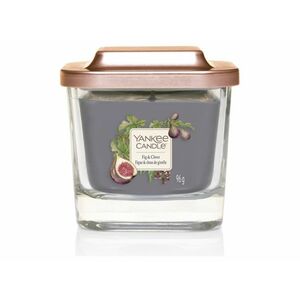 Yankee Candle Aromatická svíčka malá hranatá Fig & Clove 96 g obraz