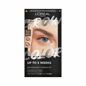 L'Oréal Paris Semi-permanentní barva na obočí Brow Color (Semi-Permanent Eyebrow Tint) 6.0 Light Brunette obraz