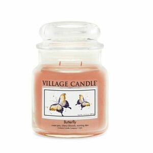 Village Candle Vonná svíčka ve skle Motýl (Butterfly) 389 g obraz