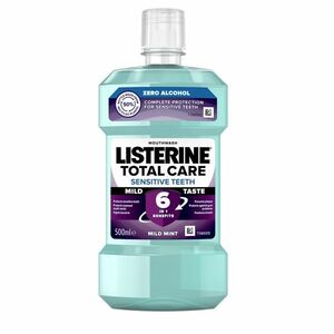 Listerine Ústní voda kompletní péče pro citlivé zuby Total Care Sensitive Teeth 500 ml obraz