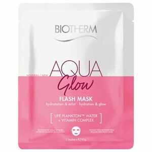 Biotherm Hydratační a rozjasňující pleťová maska Aqua Glow (Super Mask) 35 ml obraz