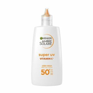 Garnier Ochranný fluid proti tmavým skvrnám s vitamínem C SPF 50+ Ambre Solaire (Super UV Fluid) 40 ml obraz