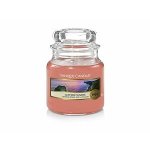 Yankee Candle Aromatická svíčka Classic malá Cliffside Sunrise 104 g obraz