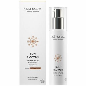 MÁDARA Tónovací fluid Sun Flower (Tinting Fluid) 50 ml Golden Beige obraz