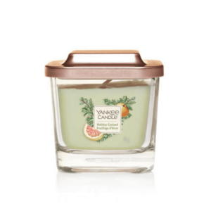 Yankee Candle Aromatická svíčka malá hranatá Holiday Garland 96 g obraz