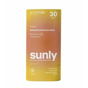 Attitude Minerální ochranná tyčinka na tělo Tropical SPF 30 Sunly (Mineral Sunscreen Stick) 60 g obraz