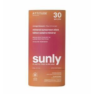 Attitude Minerální ochranná tyčinka na tělo Orange Blossom SPF 30 Sunly (Mineral Sunscreen Stick) 60 g obraz