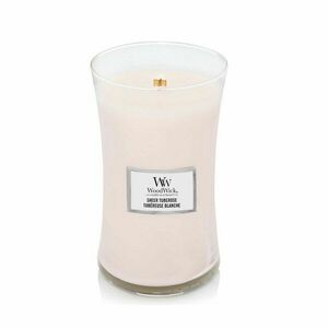 WoodWick Vonná svíčka váza Sheer Tuberose 609 g obraz