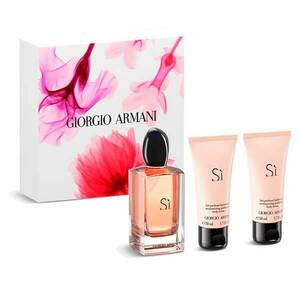 Giorgio Armani Sì - EDP 100 ml + sprchový gel 50 ml + tělové mléko 50 ml obraz