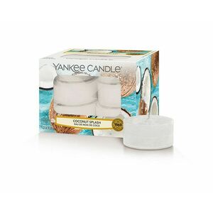 Yankee Candle Aromatické čajové svíčky Coconut Splash 12 x 9, 8 g obraz