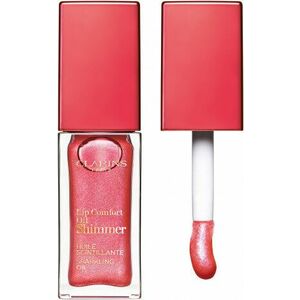 Clarins Třpytivý olej na rty Lip Comfort Oil Shimmer 7 ml 08 Burgundy Wine obraz