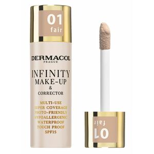 Dermacol Vysoce krycí make-up a korektor Infinity (Multi-Use Super Coverage Waterproof Touch) 20 g 02 Beige obraz