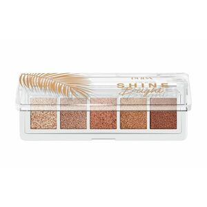 PUPA Milano Paletka očních stínů Shine Bright (Eye Palette) 4 g 002 Sunset Gold obraz