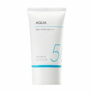 Missha Opalovací gelový krém na obličej SPF 50 Aqua Sun (All Around Safe Block Aqua Sun Gel) 50 ml obraz