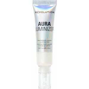 Revolution Rozjasňovač na obličej a tělo Aura Luminizer Mood Switch (Face & Body Liquid Illuminator) 20 ml obraz