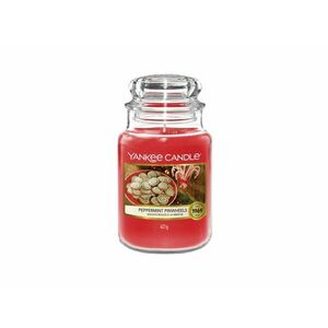 Yankee Candle Aromatická svíčka Classic velká Peppermint Pinwheels 623 g obraz