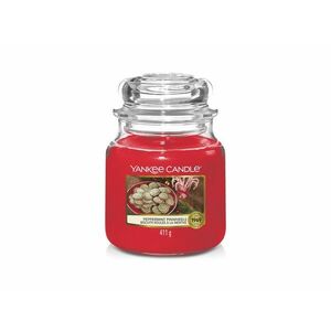 Yankee Candle Aromatická svíčka Classic střední Peppermint Pinwheels 411 g obraz