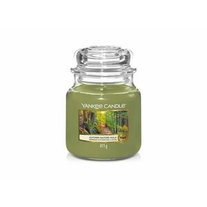 Yankee Candle Aromatická svíčka Classic střední Autumn Nature Walk 411 g obraz