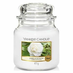 Yankee Candle Aromatická svíčka Classic střední Camellia Blossom 411 g obraz