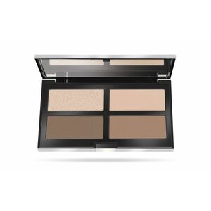 PUPA Milano Konturovací a rozjasňující paletka Strobing Ready 4 Selfie (Contouring & Strobing Powder Palette) 17, 5 g 002 Medium Skin obraz