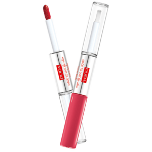 PUPA Milano Dlouhotrvající tekutá rtěnka Made To Last Lip Duo (Liquid Lip Colour) 2 x 4 ml 007 Coral Sunrise obraz