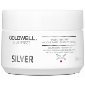 Goldwell Maska pro blond a šedivé vlasy Silver (60sec Treatment) 200 ml obraz