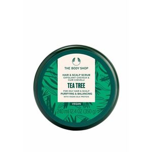 The Body Shop Čisticí a vyrovnávající peeling pro mastné vlasy a pokožku hlavy Tea Tree Purifying & Balancing (Hair & Scalp Scrub) 240 ml obraz