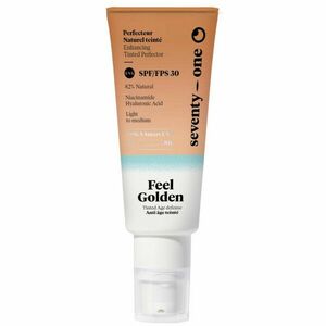 SeventyOne Tónovaný fluid SPF 30 Feel Golden (Enhancing Tinted Perfector) 40 ml obraz